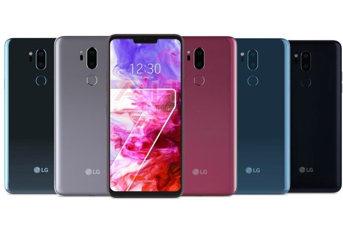 LG G7 씽큐 예상 이미지, 폰아레나 캡처
