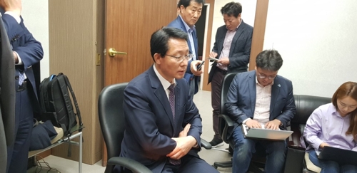 브리핑하는 김상훈 한국당 대구공천관리위원장