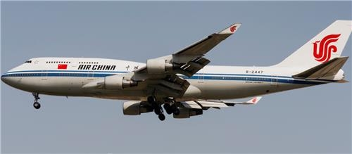 중국국제항공 소속 747 기종