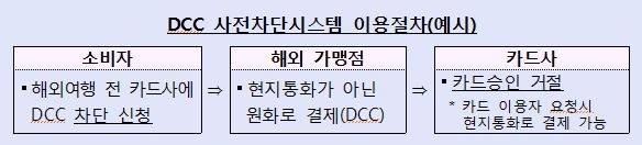 수수료만 무는 해외원화카드결제 내달부터 '사전 차단' 서비스 - 2