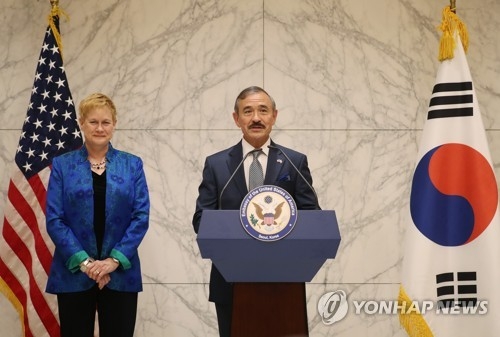 한국 도착한 신임 주한미국대사