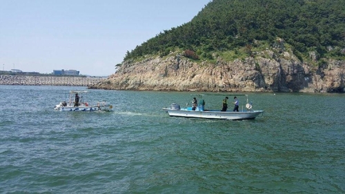 표류 레저보드 예인
