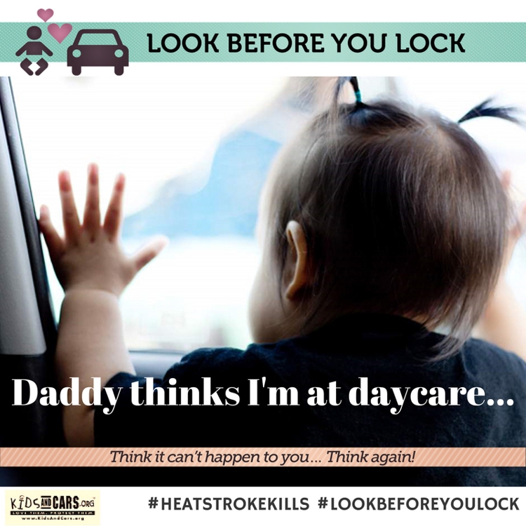 미국 비영리 단체 '키즈 앤드 카즈'(kids and cars)가 제작한 캠페인 포스터