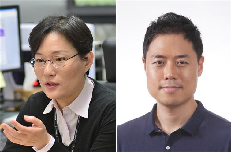 KIST 손지원 박사(왼쪽)와 고려대 심준형 교수