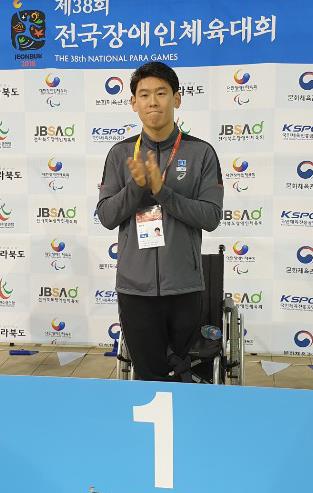 울산북구 장애인 수영팀 김세훈