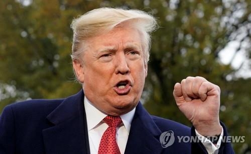 도널드 트럼프 미국 대통령