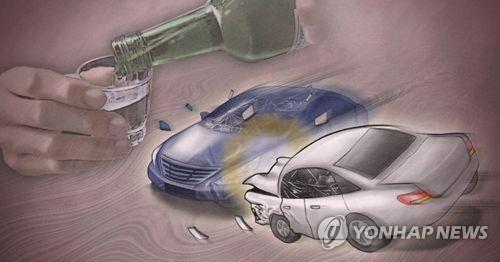 음주운전 충돌 교통사고(PG)