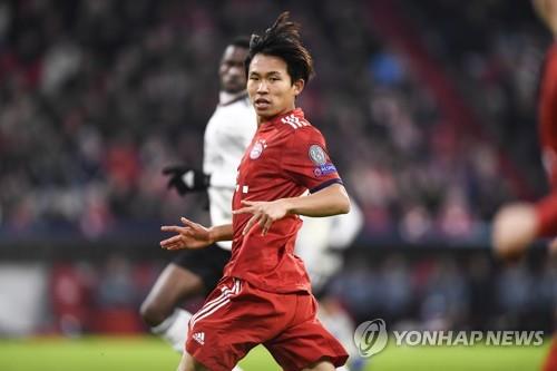독일 프로축구 바이에른 뮌헨의 기대주 정우영