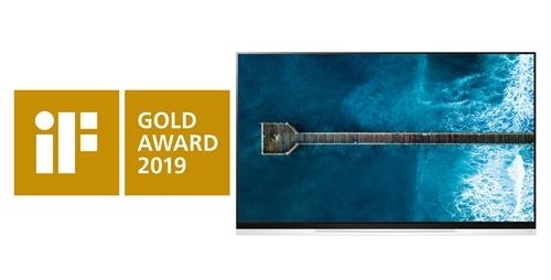 LG 올레드TV, 독일 'iF 디자인 어워드 2019'서 금상