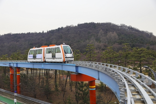 월미궤도차량 시운전