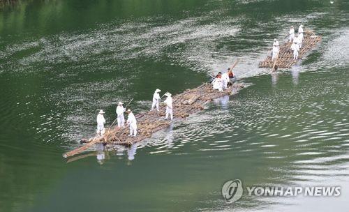 영월 동강뗏목축제