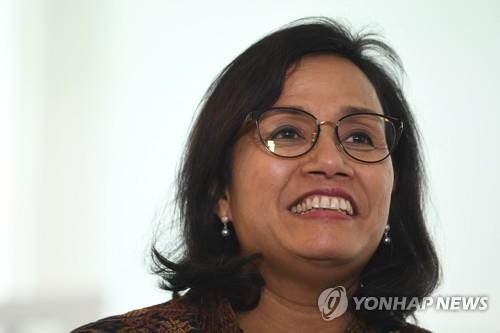 인도네시아 재무장관 스리 물랴니 인드라와티