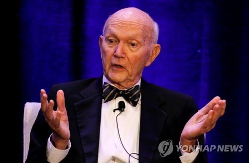 달착륙 50주년 행사에 참석한 아폴로11호 우주인 마이클 콜린스