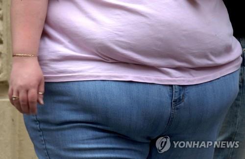 비만 체형의 서양인 [연합뉴스 자료사진]