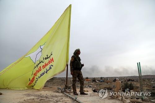 지난 3월 IS 최후 저항지 바구즈를 점령한 시리아민주군(SDF)