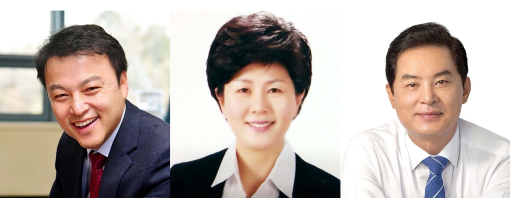 왼쪽부터 이상호, 남명숙, 류영진 씨