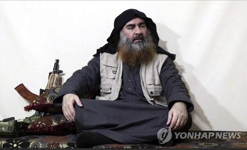 지난달 말 자폭한 IS 수괴 아부 바크르 알바그다디