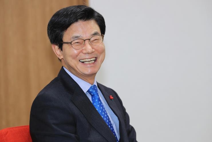 신년인터뷰하는 이석문 제주교육감