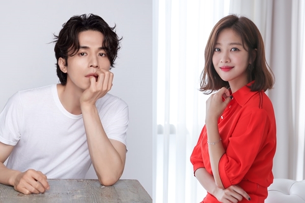 이동욱(왼쪽)과 조보아