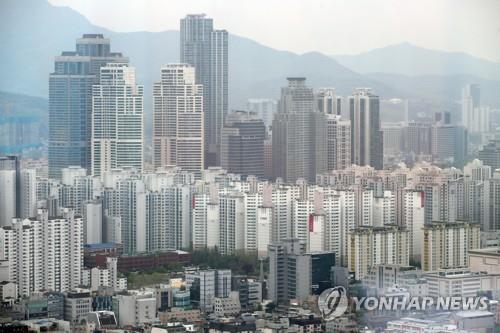 지난해 증여 거래가 감소한 강남권 일대 아파트 