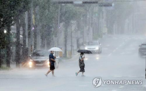 폭우[연합뉴스 자료사진]