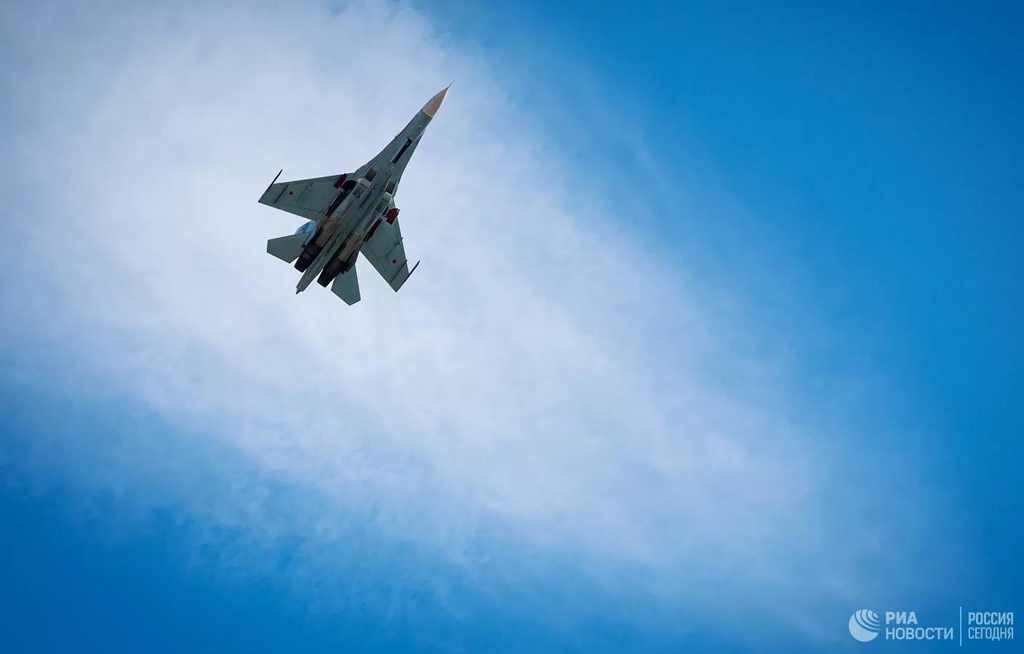 러시아 Su-27 전투기 [리아노보스티=연합뉴스 자료사진]