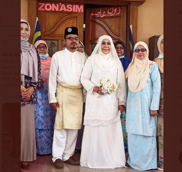 말레이 62세 여성 정치인, 28세 남성과 '세대 뛰어넘는' 결혼 
