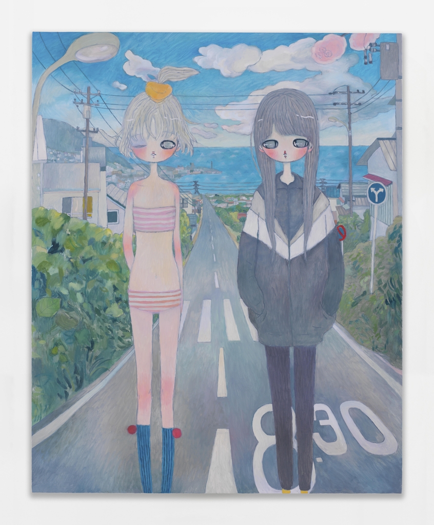 타카노 아야, 'moment, 2020', Oil on canvas, 162x130cm. [페로탱 제공. 재판매 및 DB 금지]