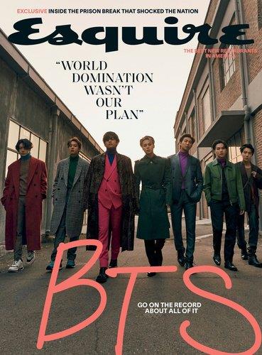 BTS es elegida como una de las 10 mejores bandas de la historia por Esquire