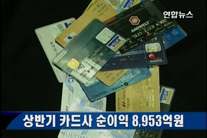 <경제브리핑> 상반기 카드사 순이익 8,953억원
(서울=연합뉴스) 고일환 기자 = 신용카드사들이 올해 상반기에 8천953억원의 순이익을 올린 것으로 나타났다.
9일 금융감독원에 따르면 6개 전업카드사의 상반기 순이익은 8천953억원으로 작년 하반기보다는 1.7%(153억원) 증가했지만, 작년 동기에 비해선 8.7%(853억원) 감소했다.
6개 전업카드사의 영업수익은 6조7천400억원으로 가맹점수수료(3조5천억원) 및 현금서비스.카드론 수익(1조1천억원) 호조에 힘입어 전년 동기대비 10.2% 증가했다.
다만 회원모집비용과 제휴사지급수수료, 발급사 보전수수료 등 영업비용이 5조4천791억원으로 전년동기 대비 11.1% 늘어나 당기순이익엔 부정적 영향을 미쳤다.
전업카드사의 6월말 현재 연체율은 1.84%로 작년 말보다 0.39%포인트 하락했고, 지난 3월에 비해서도 0.12%포인트 떨어졌다. 카드 겸영은행의 연체율은 1.53%로 작년 말(1.50%)보다 소폭 상승했지만 매우 낮은 수준을 유지했다고 금감원은 설명했다.
상반기 신용카드 이용실적은 250조4천억원으로 9.7% 증가했다. 상품별로는 신용판매가 199조원으로 11.5% 늘었고, 현금대출은 51조4천억원으로 3.4% 증가했다.
전업카드사 이용실적이 136조9천억원으로 25.7% 급증한 반면 겸영은행 이용실적은 113조4천억원으로 4.9% 감소했다.
해외 신용카드 이용실적은 2조9천억원으로 32.6%, 체크카드 이용실적은 22조9천억원으로 37.1% 급증했다.
금감원은 민간소비 회복에 따른 카드이용실적 증가, 대손비용 감소 등에 힘입어 카드사의 수익성도 양호한 수준을 유지할 것이라는 전망이 우세하지만 민간소비 증가세 둔화와 카드사간 영업경쟁으로 영업마진이 축소될 가능성도 있다고 밝혔다.
특히 현금대출이 증가하는 가운데 금리상승으로 가계의 채무상환능력이 저하될 경우엔 자산 건전성 악화 우려도 있다는 지적이다.
금감원은 카드사 영업실태와 잠재위험요인에 대한 상시모니터링을 강화하는 한편 카드회원 모집실태 점검을 확대 실시해 불법 모집행위를 엄중 단속할 계획이다.
koman@yna.co.kr