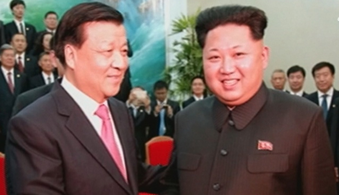 북 김정은, 중국 서열 5위 류윈산과 회동…시진핑 서한 전달받아