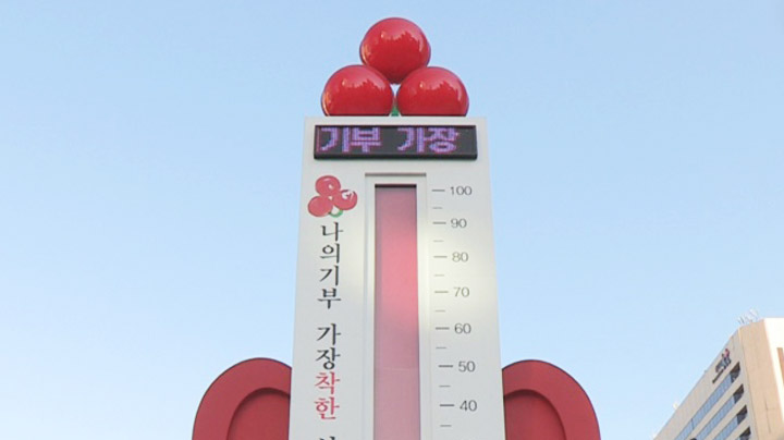'사랑의 온도탑' 100.5도로 마감…모금액 3천446억원