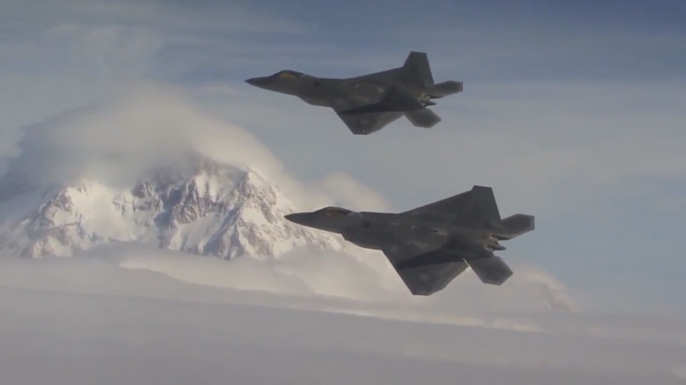 미국 F-22 전투기, 한반도 출동…대북 '무력시위'