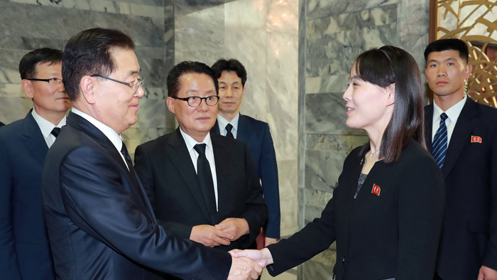 남북 대화 물꼬 트였나…청와대 "김여정 내려온 것 주목해야"