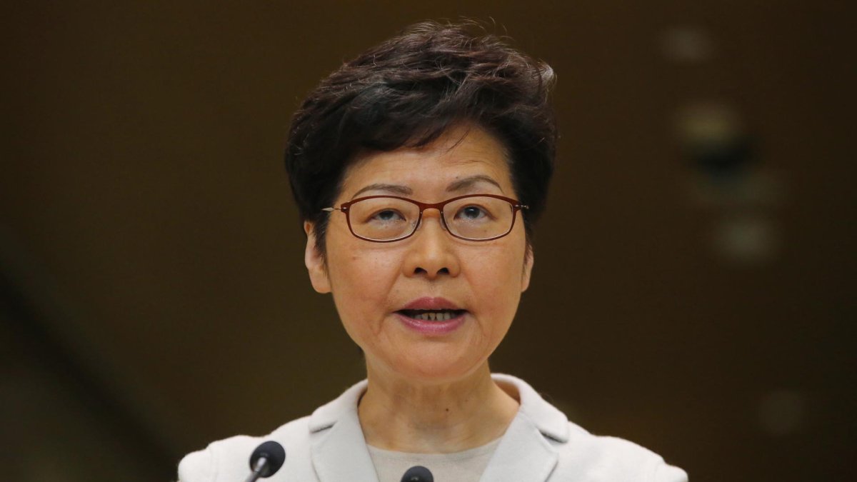 홍콩 캐리 람, 16일 중국 방문…시진핑과 회동