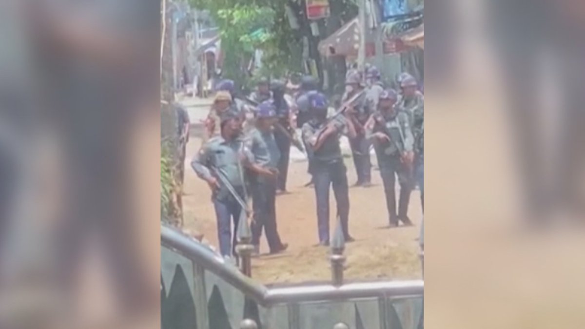 미얀마 내전 양상…軍 박격포 발포-소수민족 경찰서 공격