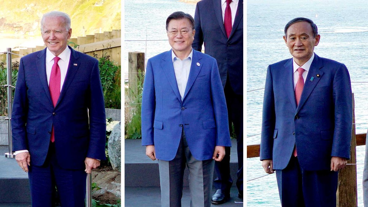 "미국, 일본 반대에 G7 계기 한미일 정상회담 포기"