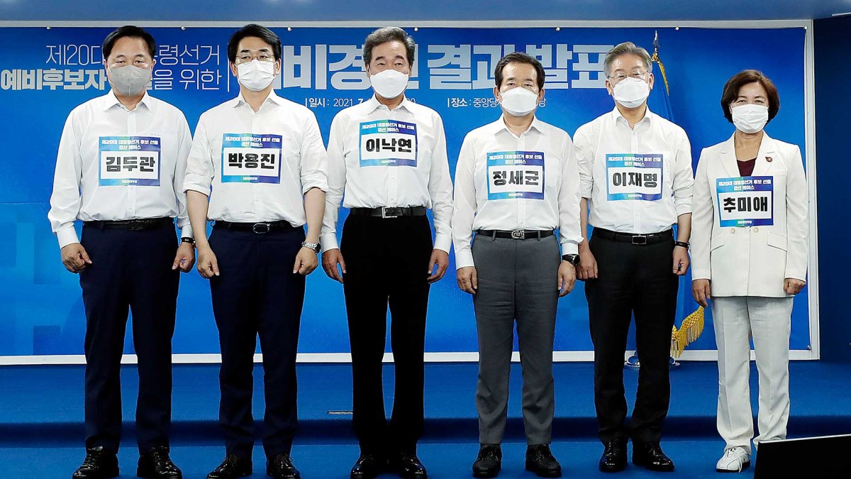 이재명, 기본소득 구체화…與주자간 '적통 경쟁' 가열
