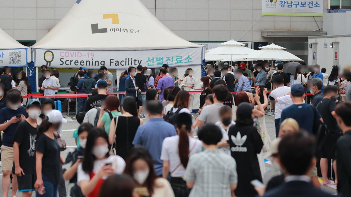 오후 6시까지 전국서 1,342명 확진…55명 늘어