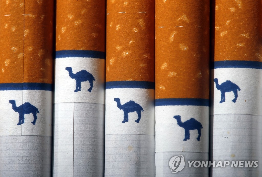 카멜 담배 제조 레이놀즈 사내 금연(AP=연합뉴스DB)