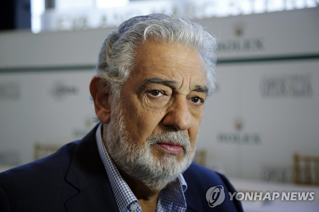 성희롱 의혹이 제기된 세계적 테너 플라시도 도밍고