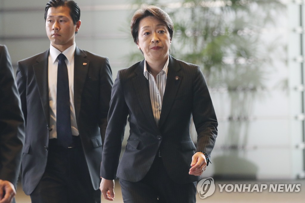 아베 내각 신임 올림픽·여성활약상 하시모토
