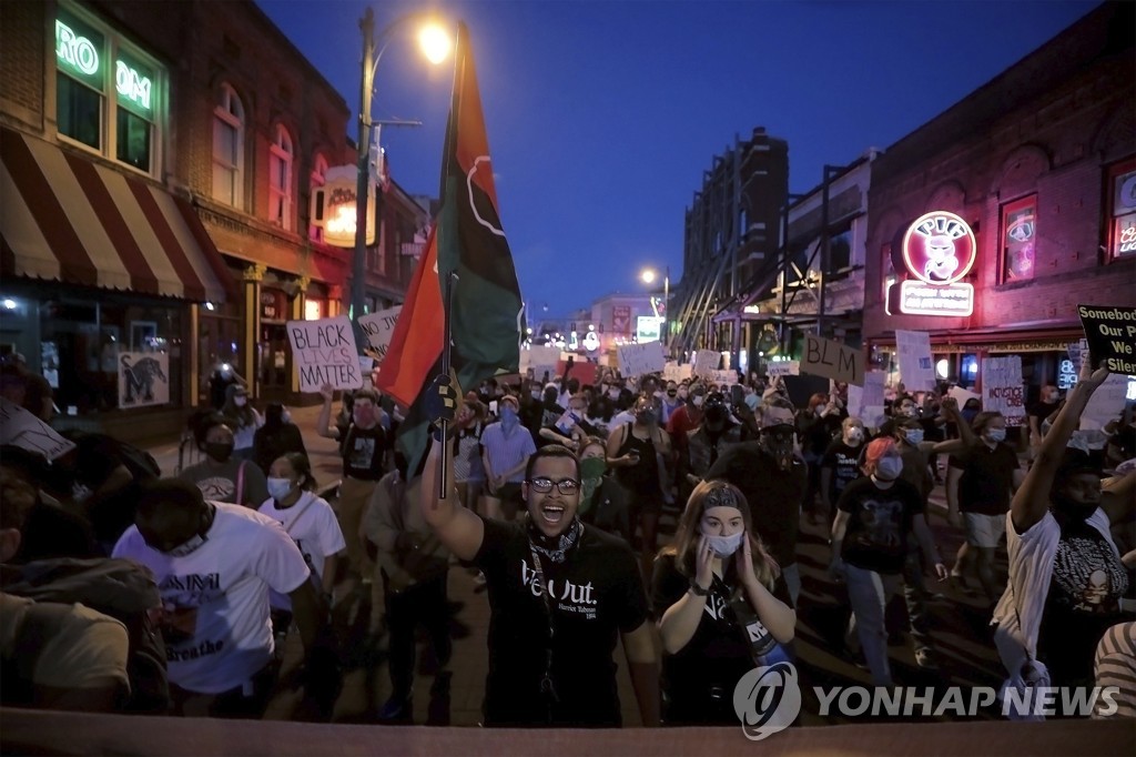 Minneapolis Police Death Protests Tennessee