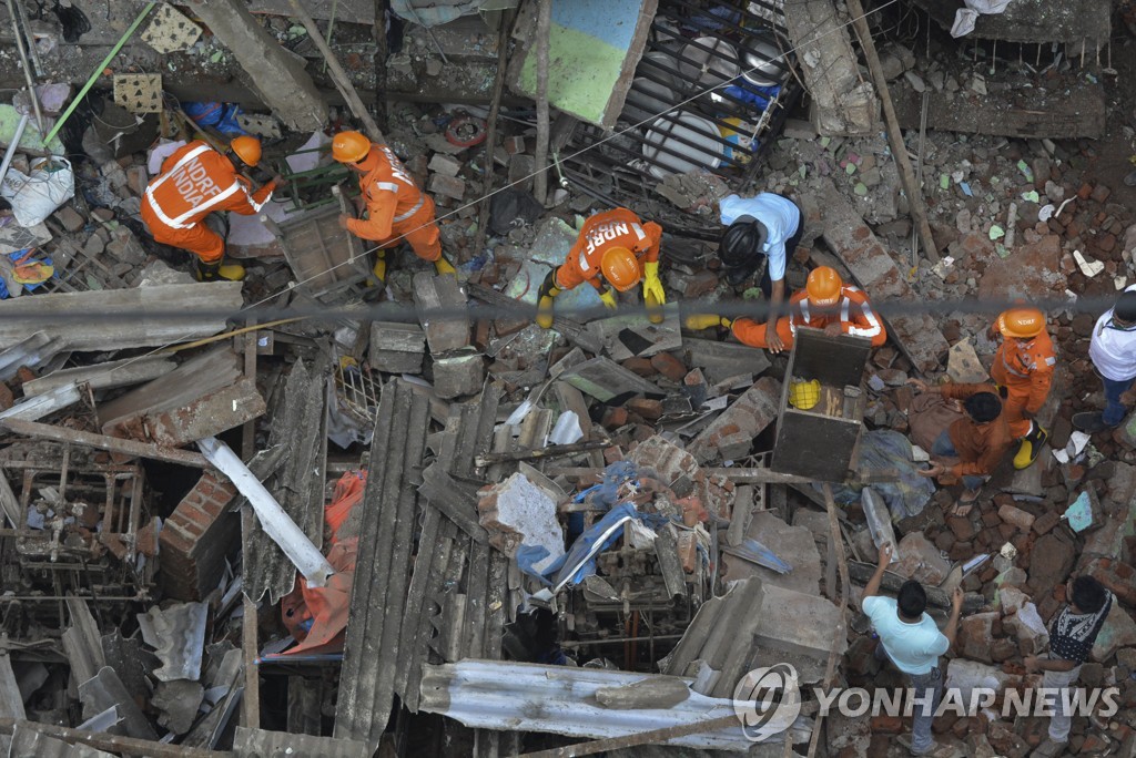 India Building Collapse