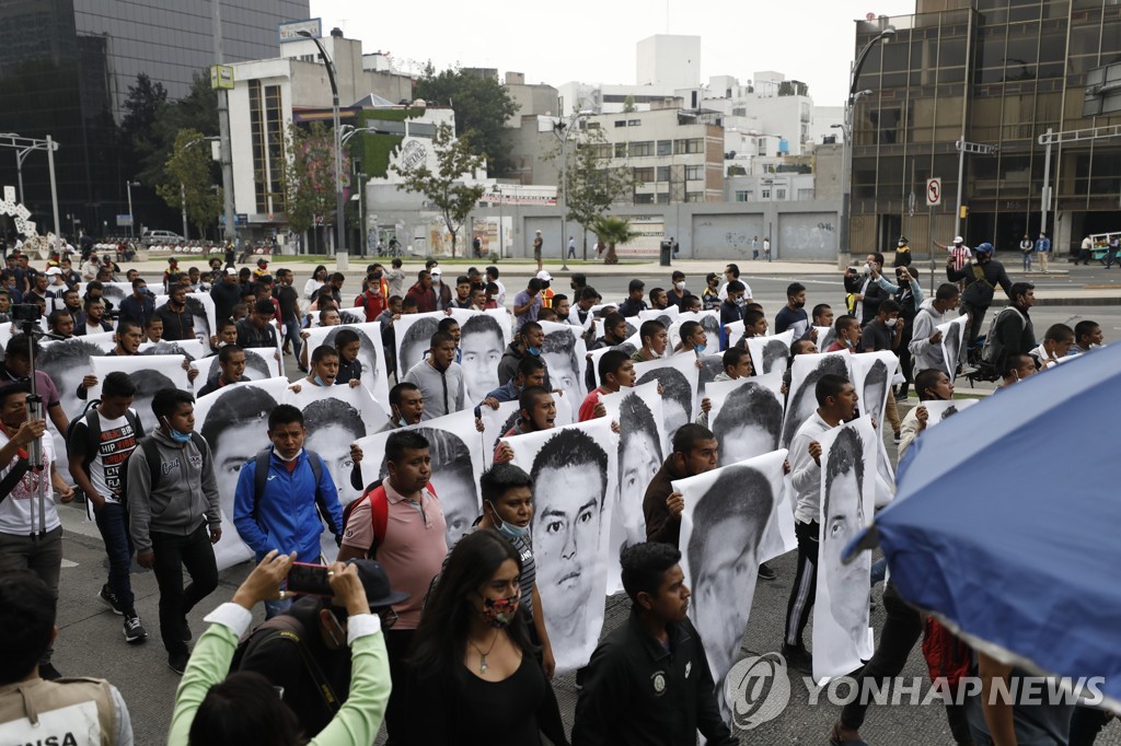 Mexico Missing Students Anniversary