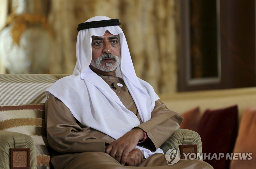 아랍에미리트(UAE) 셰이크 나흐얀 빈 무바라크 알나흐얀 문화부 장관 