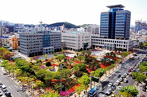 울산시청 전경