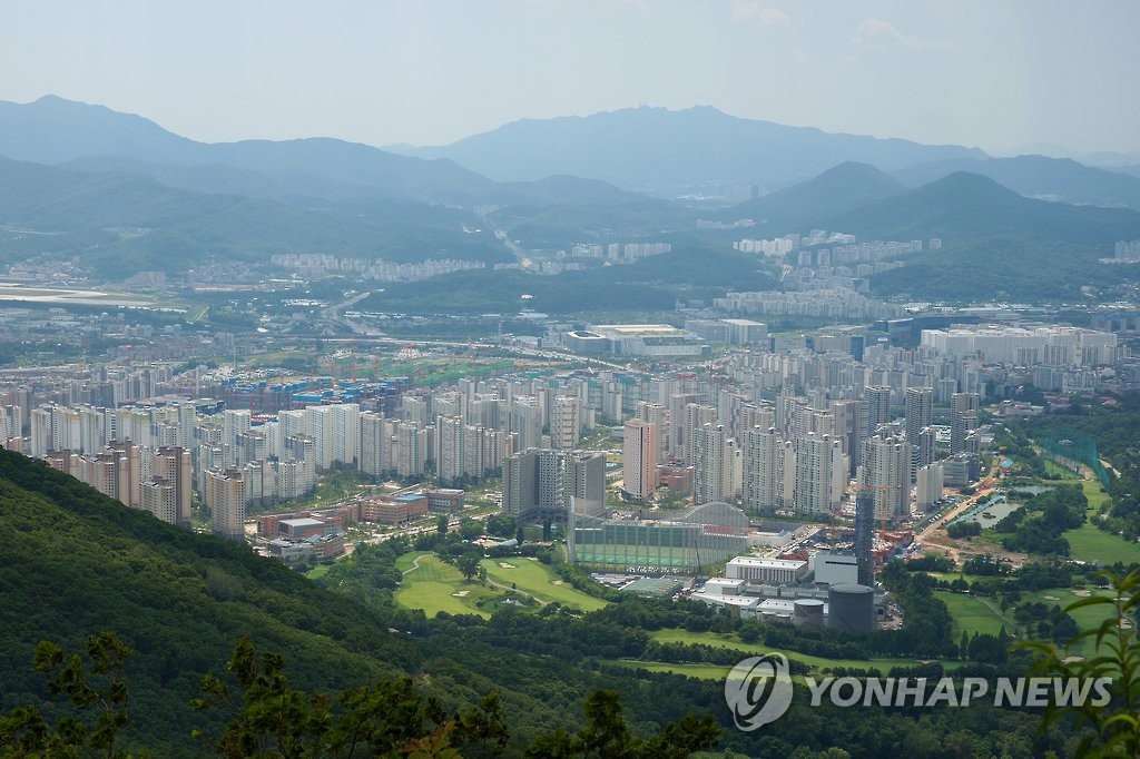 위례신도시 전경
