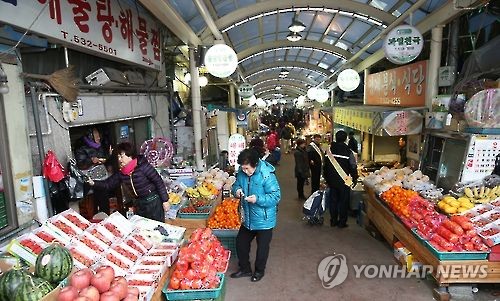 전통시장 지출액 소득공제율 40%로 확대