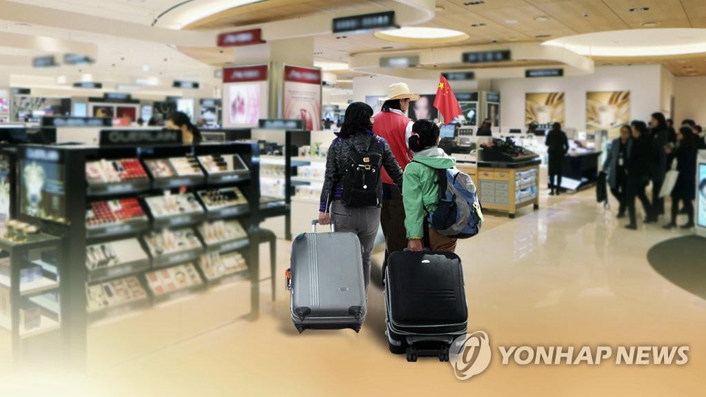 中사드보복에 여행수지 적자(CG)